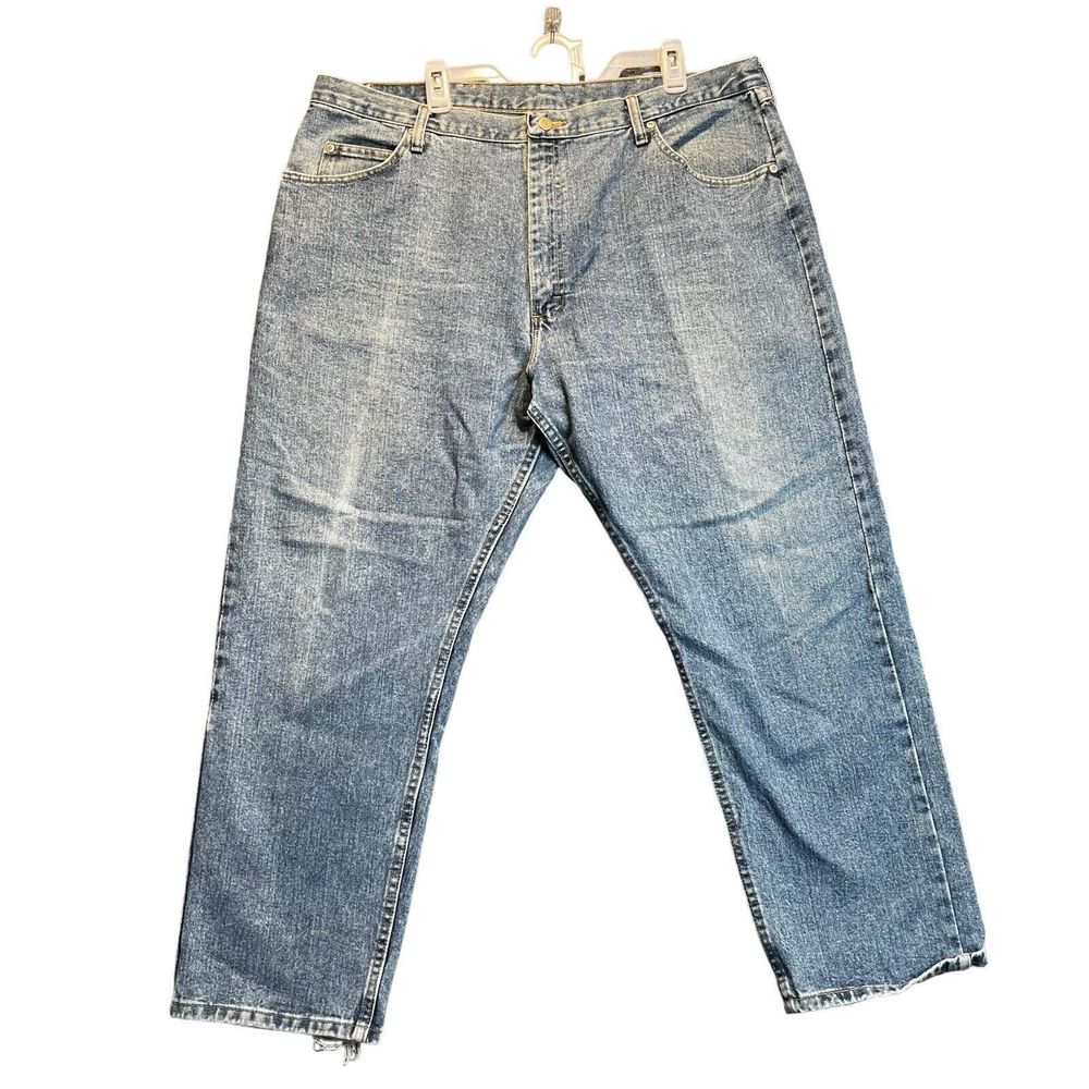 Wrangler Five Star Relaxed Fit 97601VR Jeans Mens 42 X 30 Blue ACTUAL 42 X 29